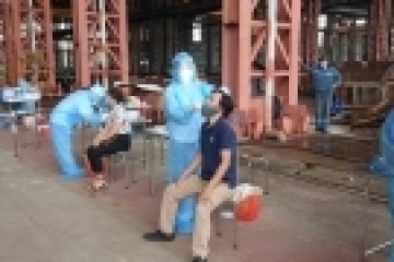 DQS tổ chức cho người lao động ăn, ở tập trung để phòng, chống Covid - 19