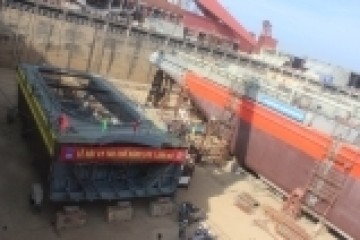 DQS tổ chức Lễ đặt ky tàu chở hàng LPG 1.200 m3