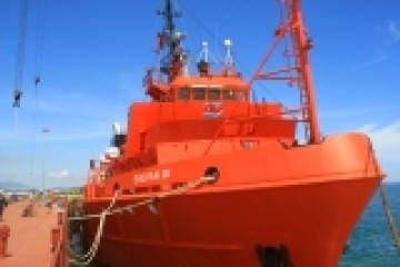 Delivery of Sao Mai-01 vessel after repairing