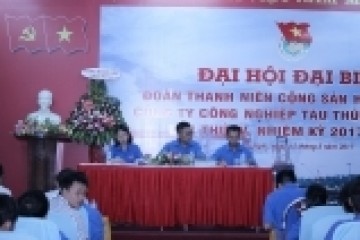 Đại hội Đại biểu Đoàn Thanh niên Công ty Công nghiệp Tàu thủy Dung Quất