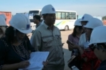 Đoàn nhà báo Trung ương thăm DQS và BSR