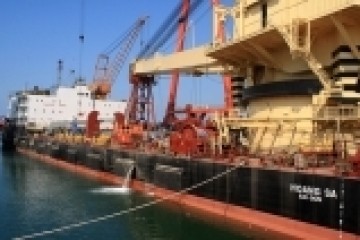 DQS has Delivered Hoang Sa crane vessel to Vietsovpetro