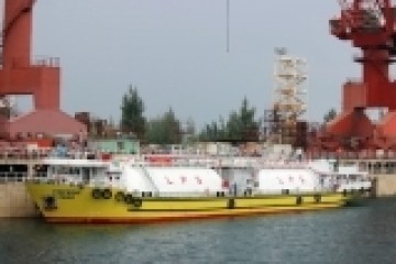 DQS bàn giao tàu LPG 1.200m3 cho chủ đầu tư