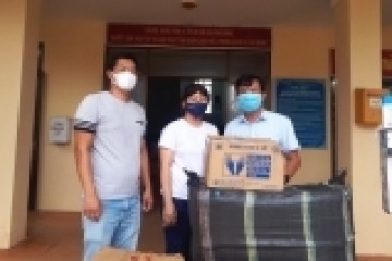 DQS chung tay cùng địa phương xã Bình Đông trong phòng chống dịch Vovid-19