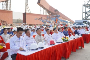 Phát động thi đua 60 ngày đêm hoàn thành bàn giao Giàn khoan Tam Đảo 02 trên công trường PVSM