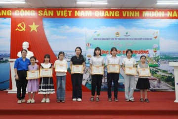 Đoàn thanh niên PVSM tổ chức chương trình “Vững bước đến trường” cho con Cán bộ Công nhân viên Công ty