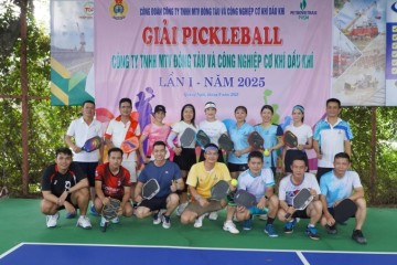 Công đoàn PVSM khai mạc giải Pickleball lần thứ nhất năm 2025