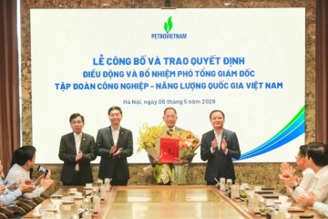 Đồng chí Cao Hoài Dương được bổ nhiệm giữ chức Phó Tổng Giám đốc Petrovietnam