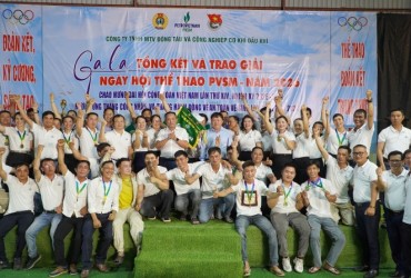 Bế mạc Hội thao PVSM: Đoàn kết, Bản lĩnh và Khát vọng chiến thắng