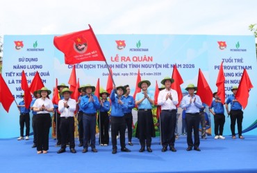 Thanh niên Petrovietnam: Tình nguyện hè thiết thực, an toàn, hiệu quả, gắn với nhiệm vụ chuyên môn