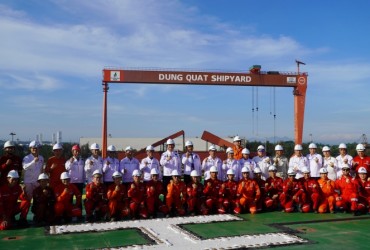 PVSM hoàn thành đại tu giàn khoan Tam Đảo 05 vượt tiến độ 3 ngày